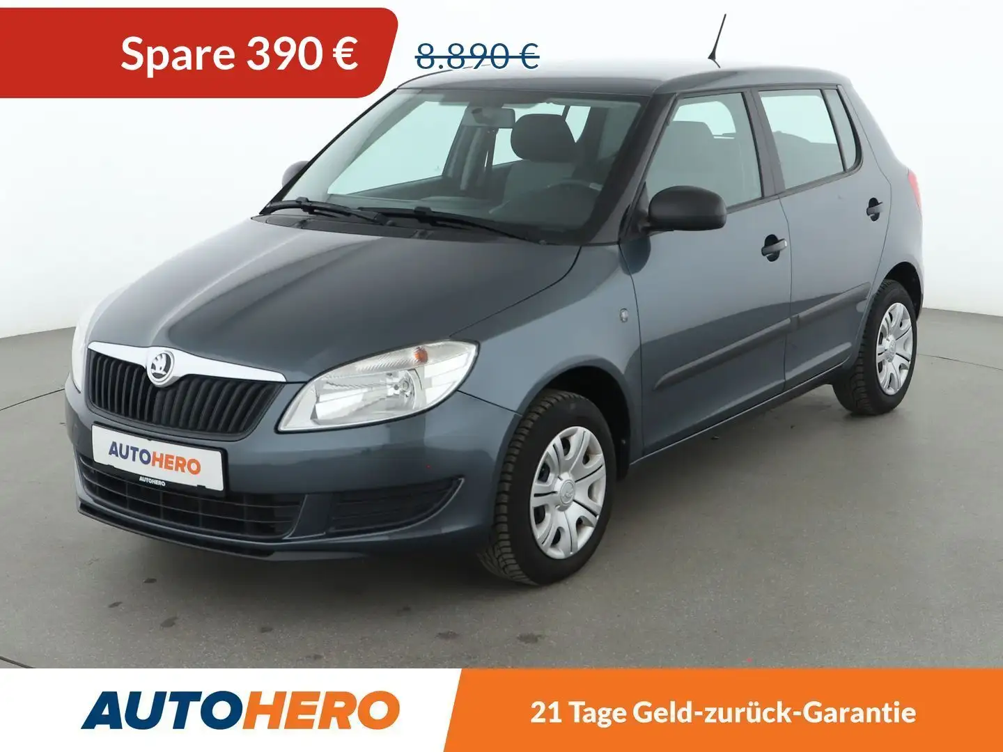 Skoda Fabia 1.4 Cool Edition*KLIMA*CD-PLAYER*GARANTIE*1.HAND* Grau - 1