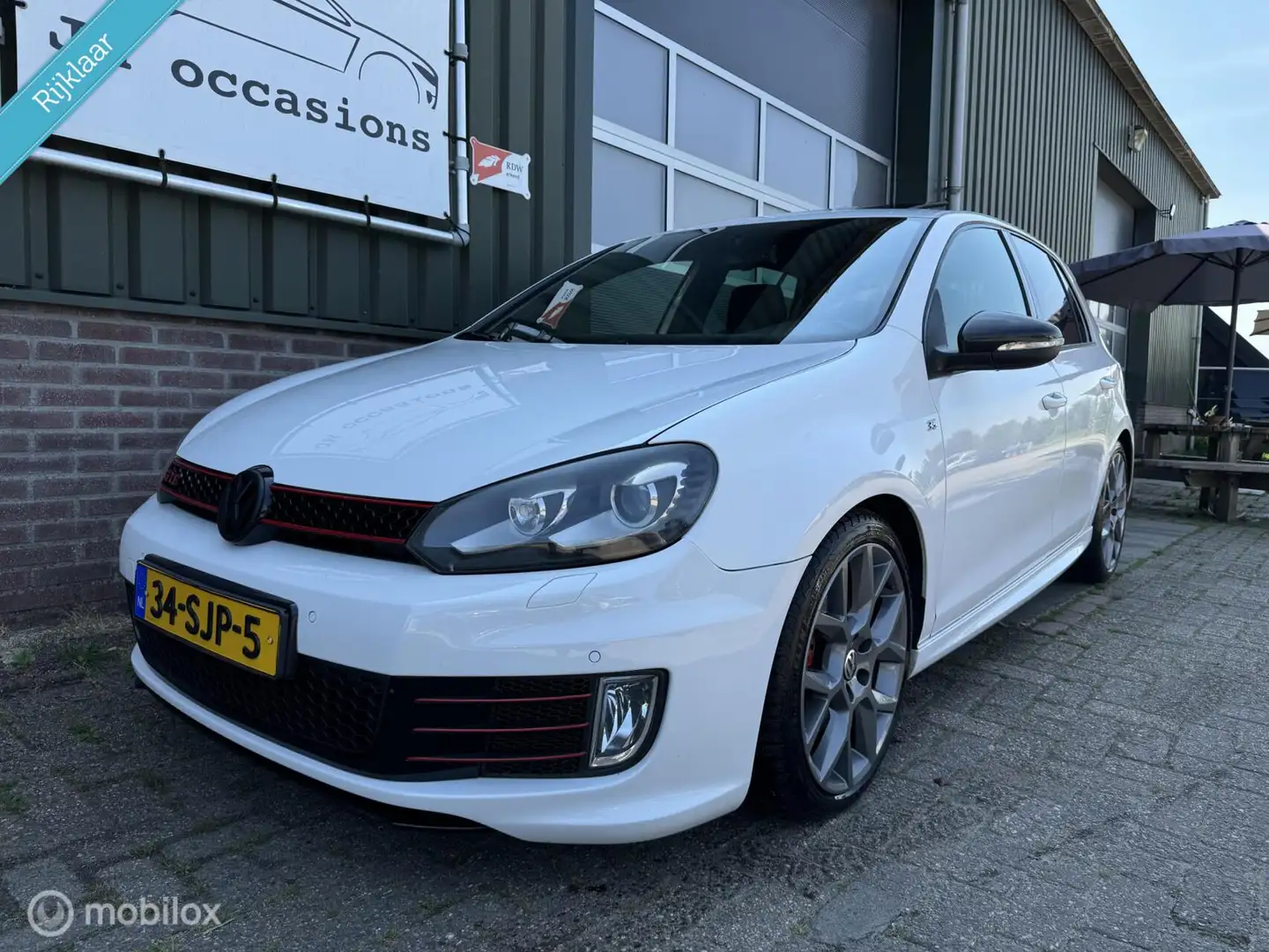 Volkswagen Golf GTI 2.0 Edition 35|Pano|Milltek|blu eye|PDC| Wit - 2
