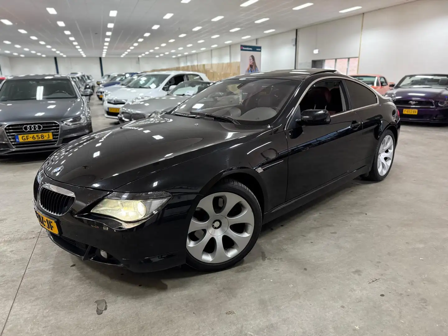BMW 645 6-serie 645Ci S / PANORAMADAK / COMPLEET DEALER ON Negru - 2