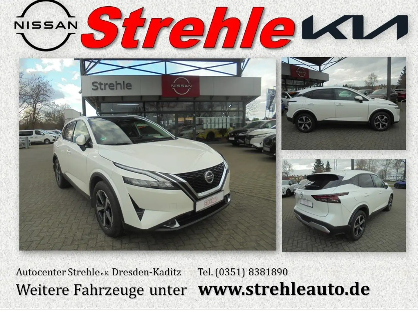 Nissan Qashqai 1.3DIG-T N-Connecta 6MT MHEV Winter Design Wit - 1