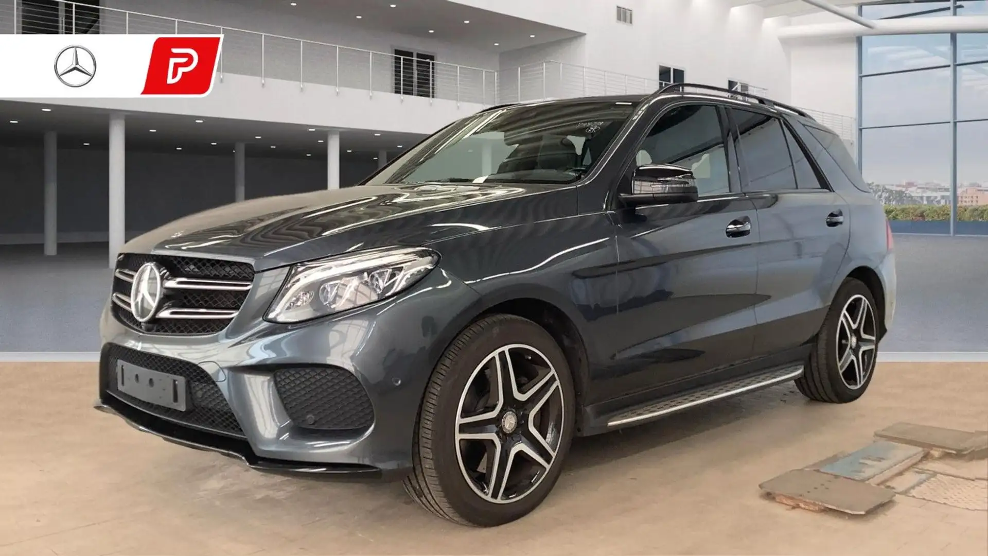 Mercedes-Benz GLE 400 4-Matic AMG Distronic ILS H&K Серый - 1