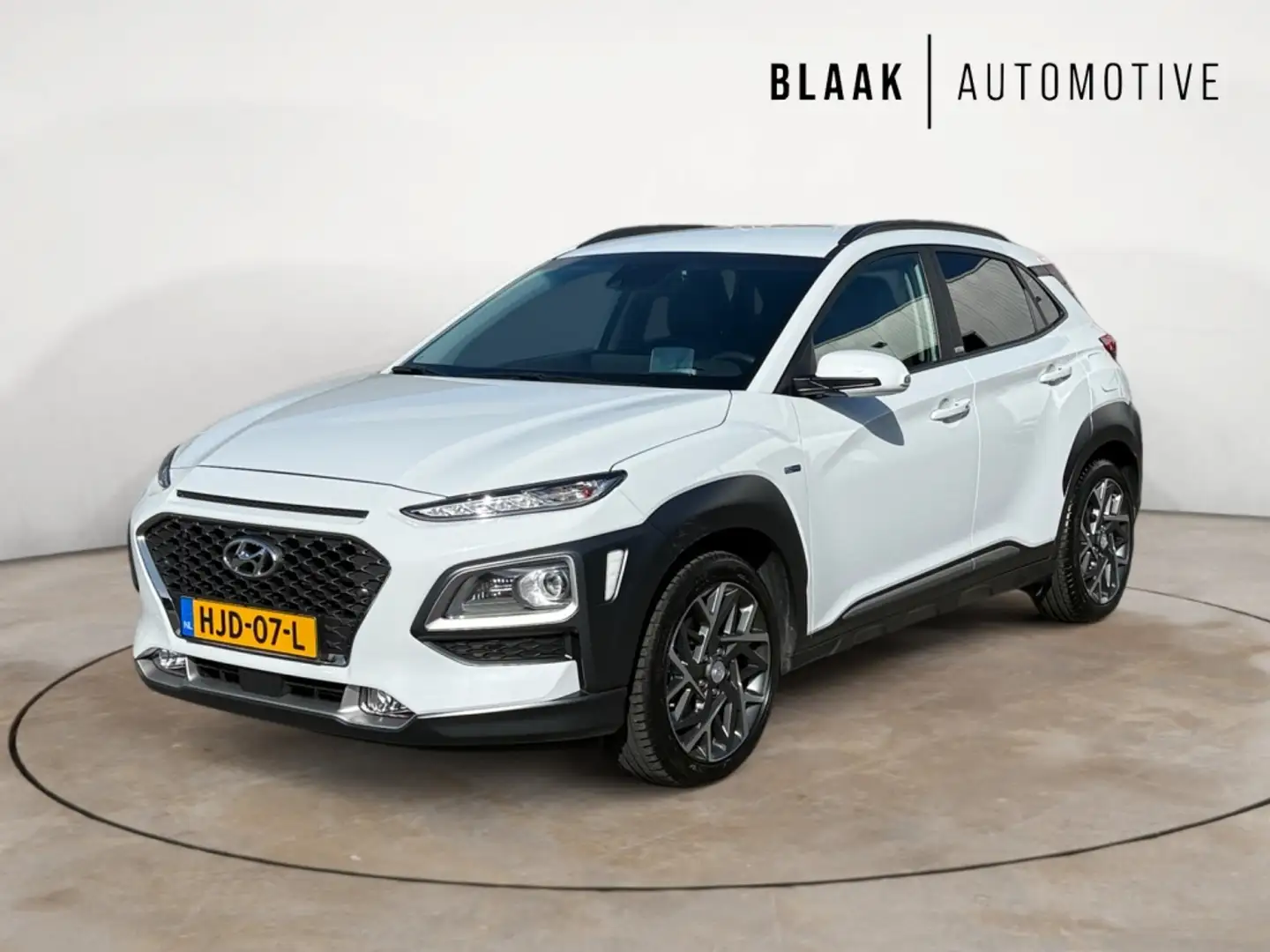 Hyundai KONA 1.6 GDI HEV Premium LEDER | NAVIGATIE | CRUISE CON Blanco - 1