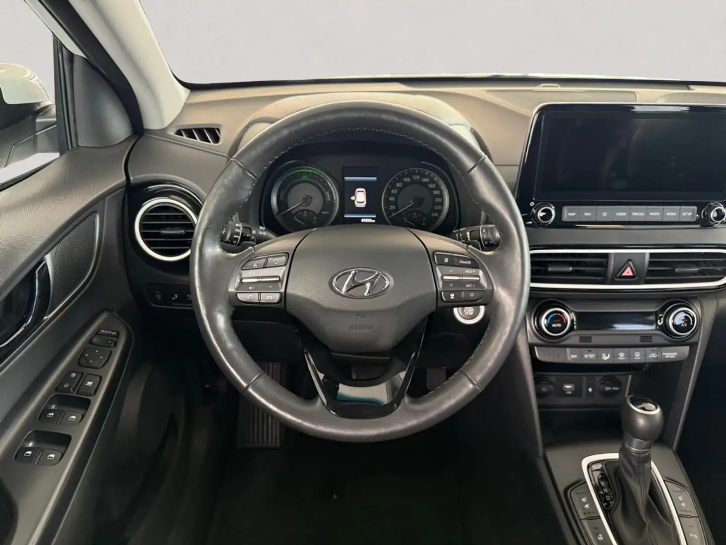 Hyundai KONA 1.6 GDI HEV Premium LEDER | NAVIGATIE | CRUISE CON Blanco - 2