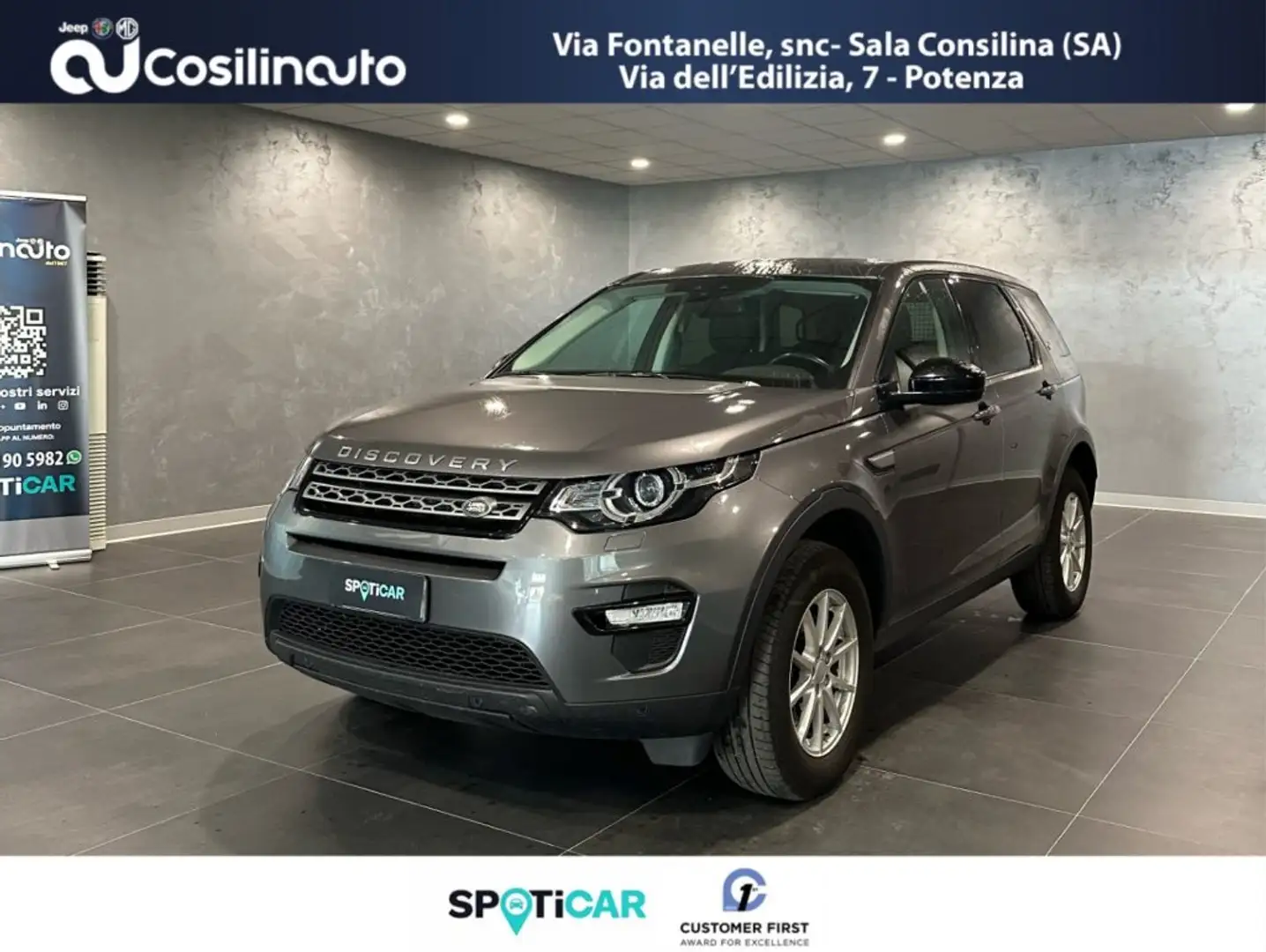 Land Rover Discovery Sport 2.0 TD4 150 CV HSE VAN Grau - 1