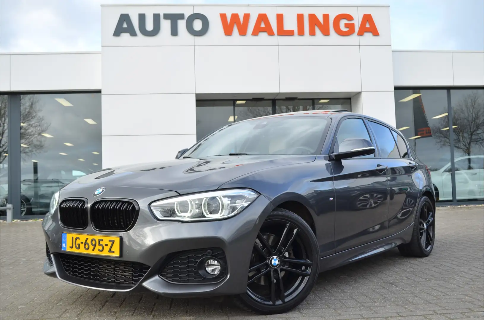 BMW 120 1-serie 120i M Sport Schuif/-kanteldak | Harman Ka Šedá - 1