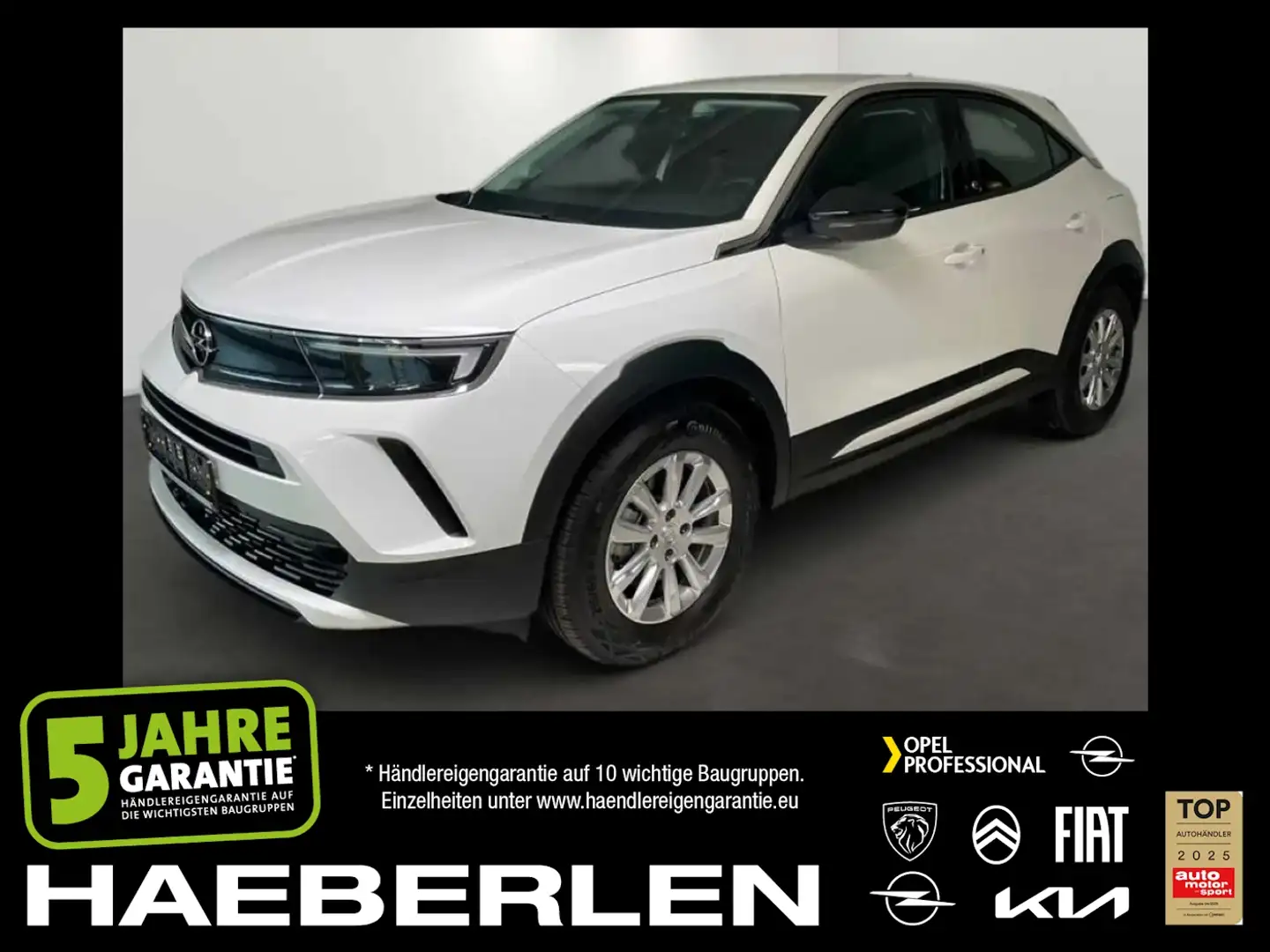 Opel Mokka-E Elegance *Sitzheizung*17''Alu*180°Kamera White - 1
