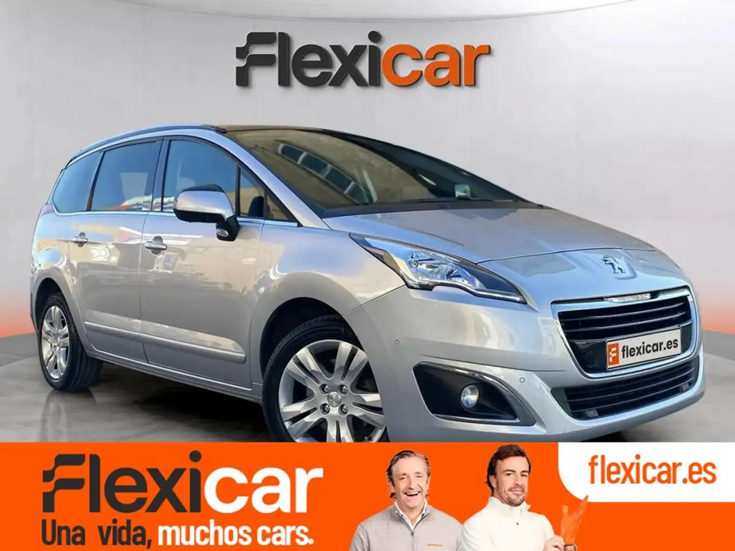 Peugeot 5008 Style 1.6 BlueHDi 120 EAT6 Grijs - 1