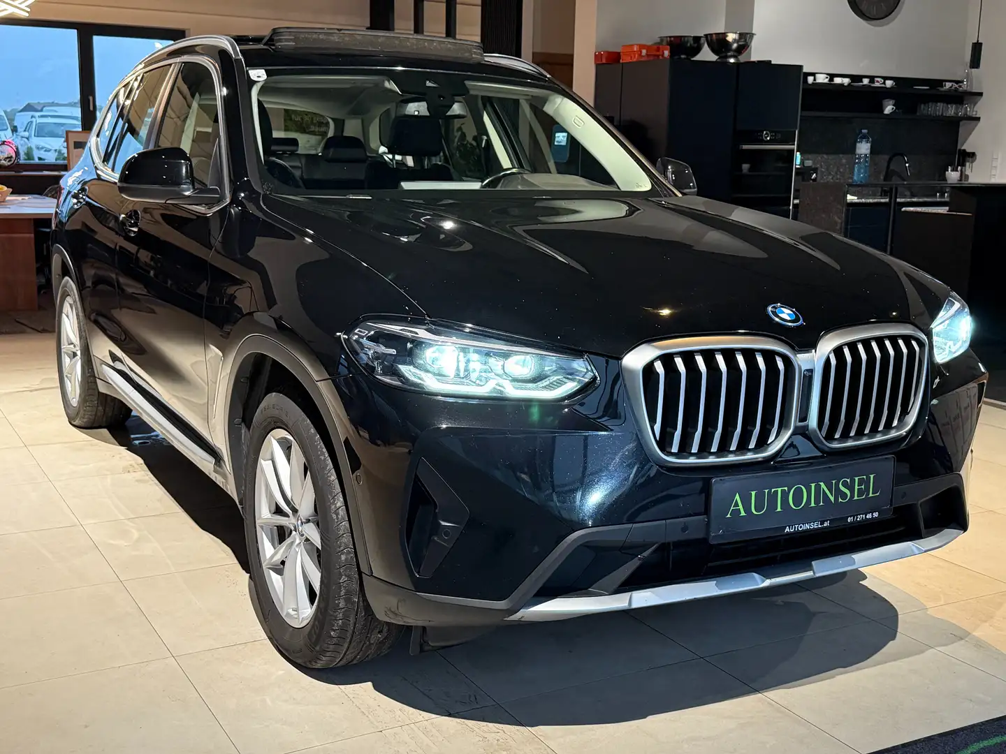 BMW X3 xDrive 30e Pano,3-Zonen Klima,Leder Schwarz - 2