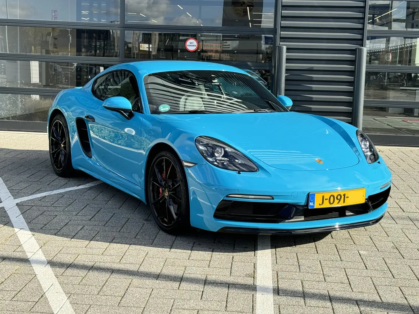 Porsche Cayman 718 Cayman S Blue - 2