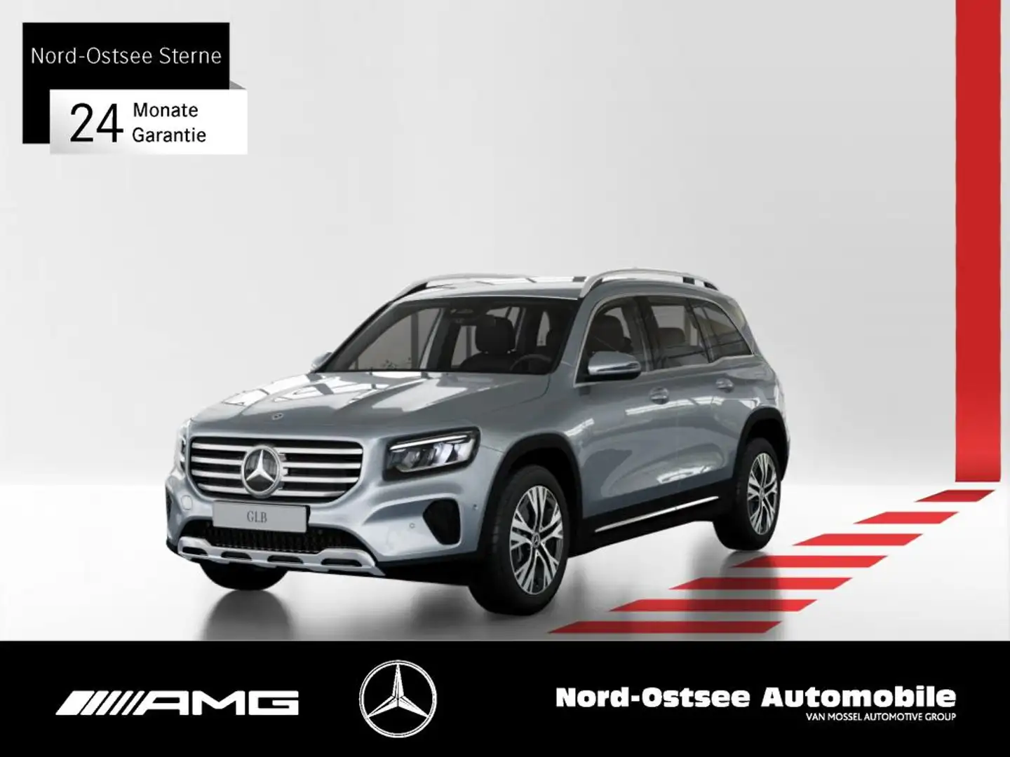Mercedes-Benz GLB 200 d PROGRESSIVE  DISTRO AHK 360° KAMERA Argento - 1