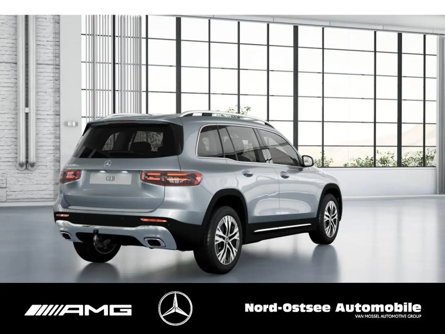 Mercedes-Benz GLB 200 d PROGRESSIVE  DISTRO AHK 360° KAMERA Argento - 2