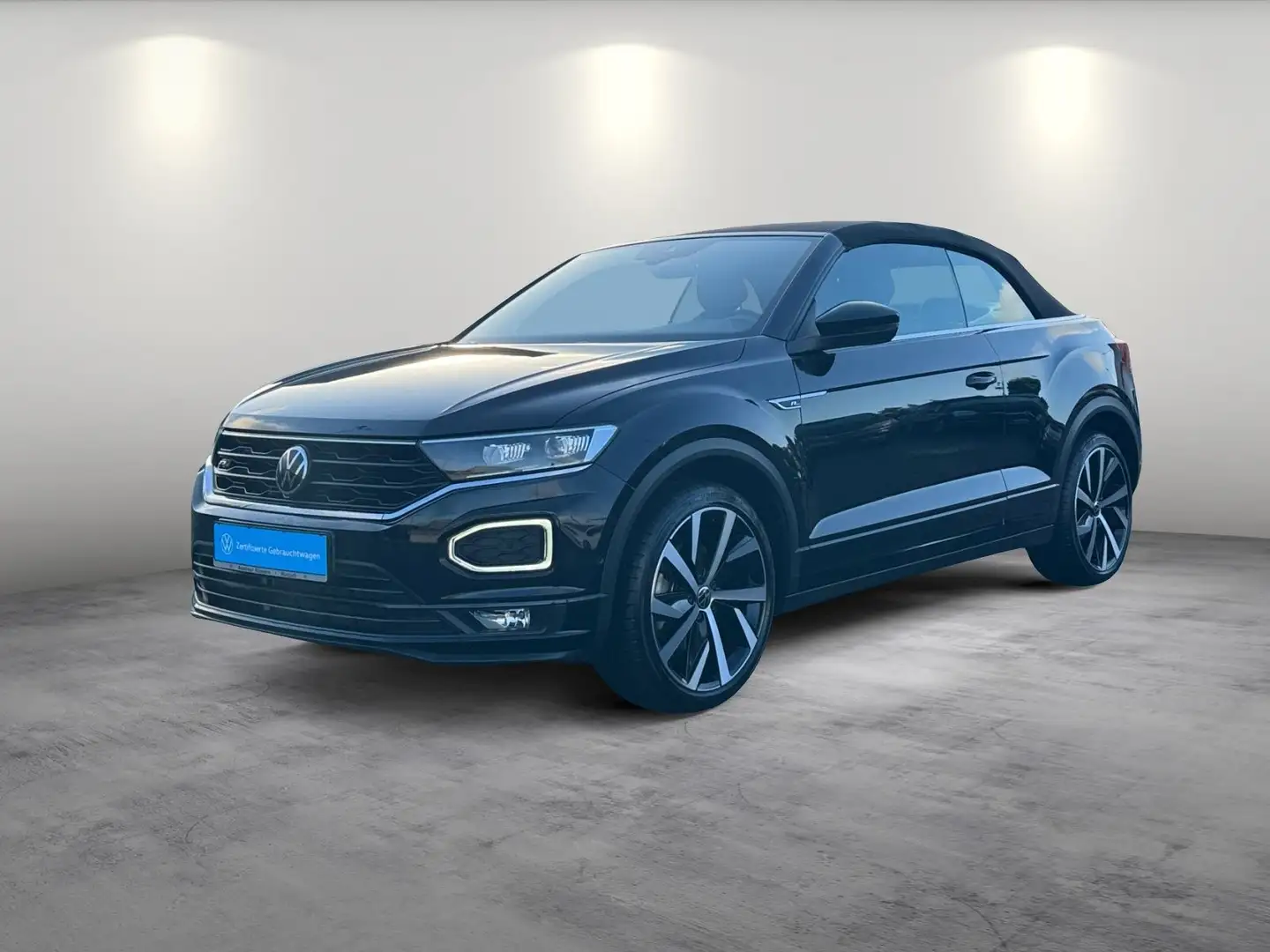 Volkswagen T-Roc R-Line 1.5TSI KAM LEDER CARPLAY Schwarz - 2