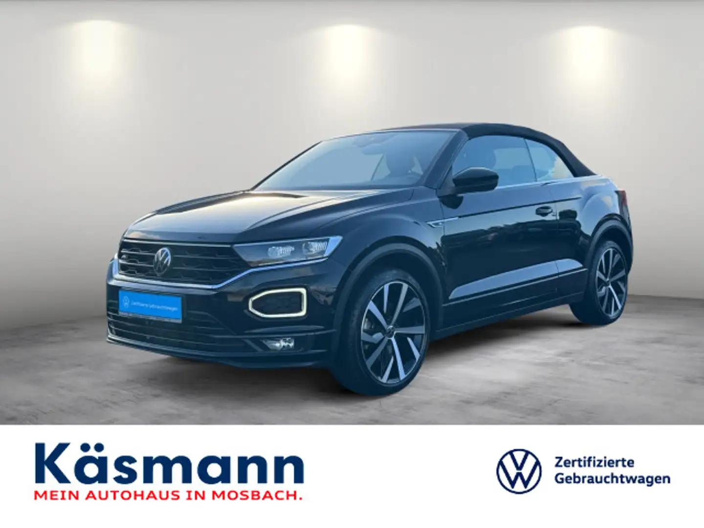 Volkswagen T-Roc R-Line 1.5TSI KAM LEDER CARPLAY Schwarz - 1