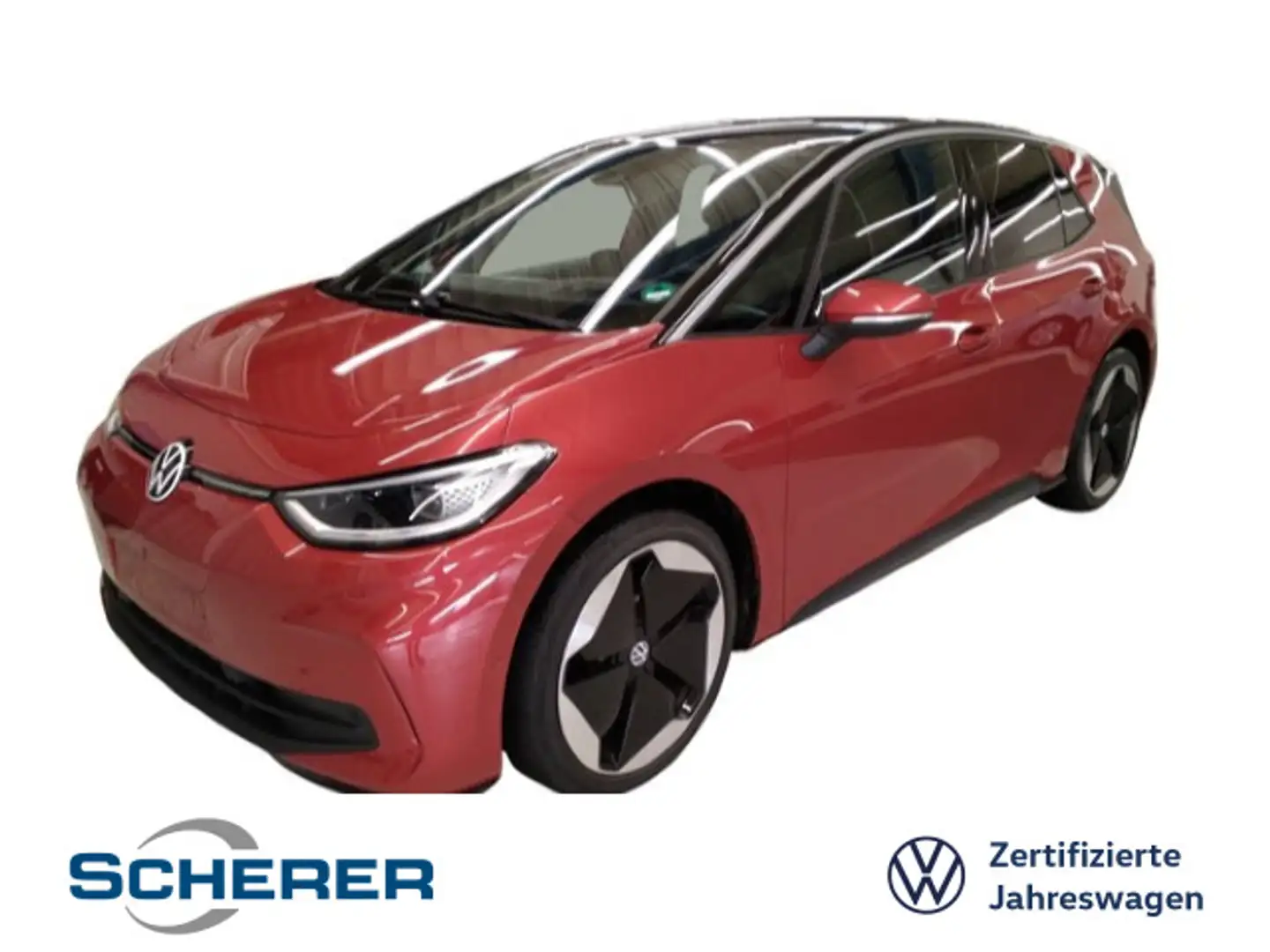 Volkswagen ID.3 150 kW MATRIX-LED NAVI ACC 360° KAMERA Rot - 1