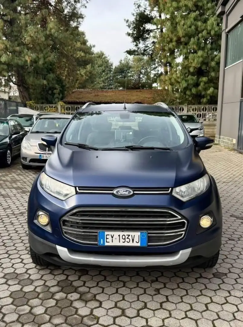 Ford EcoSport FORD EcoSport 2014 1.5 tdci 90 CV Neopatentati Bleu - 1