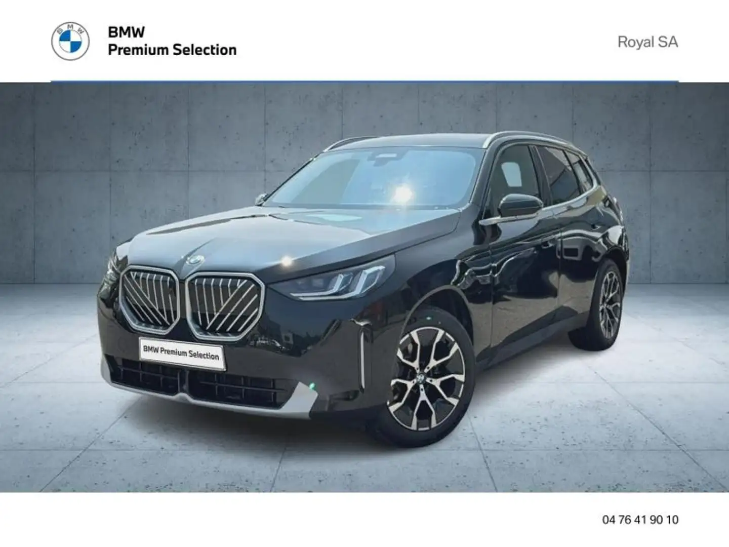 BMW X3 xDrive20 208ch Malus payé Noir - 1