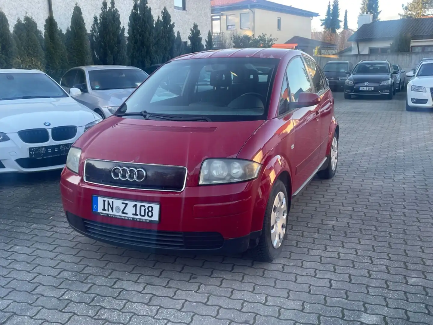 Audi A2 1.4*Klimaautomatik*CD Player*EURO 4* Czerwony - 2