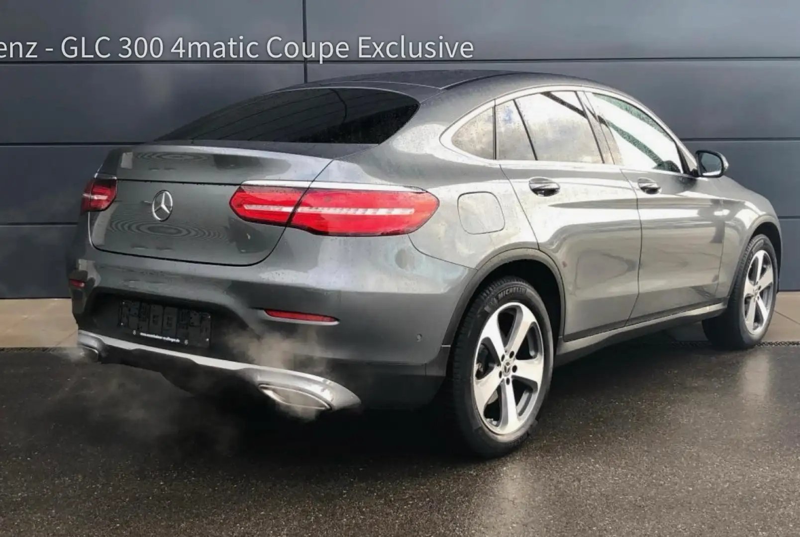 Mercedes-Benz GLC 300 Coupe 4Matic 9G-TRONIC Exclusive Gris - 2