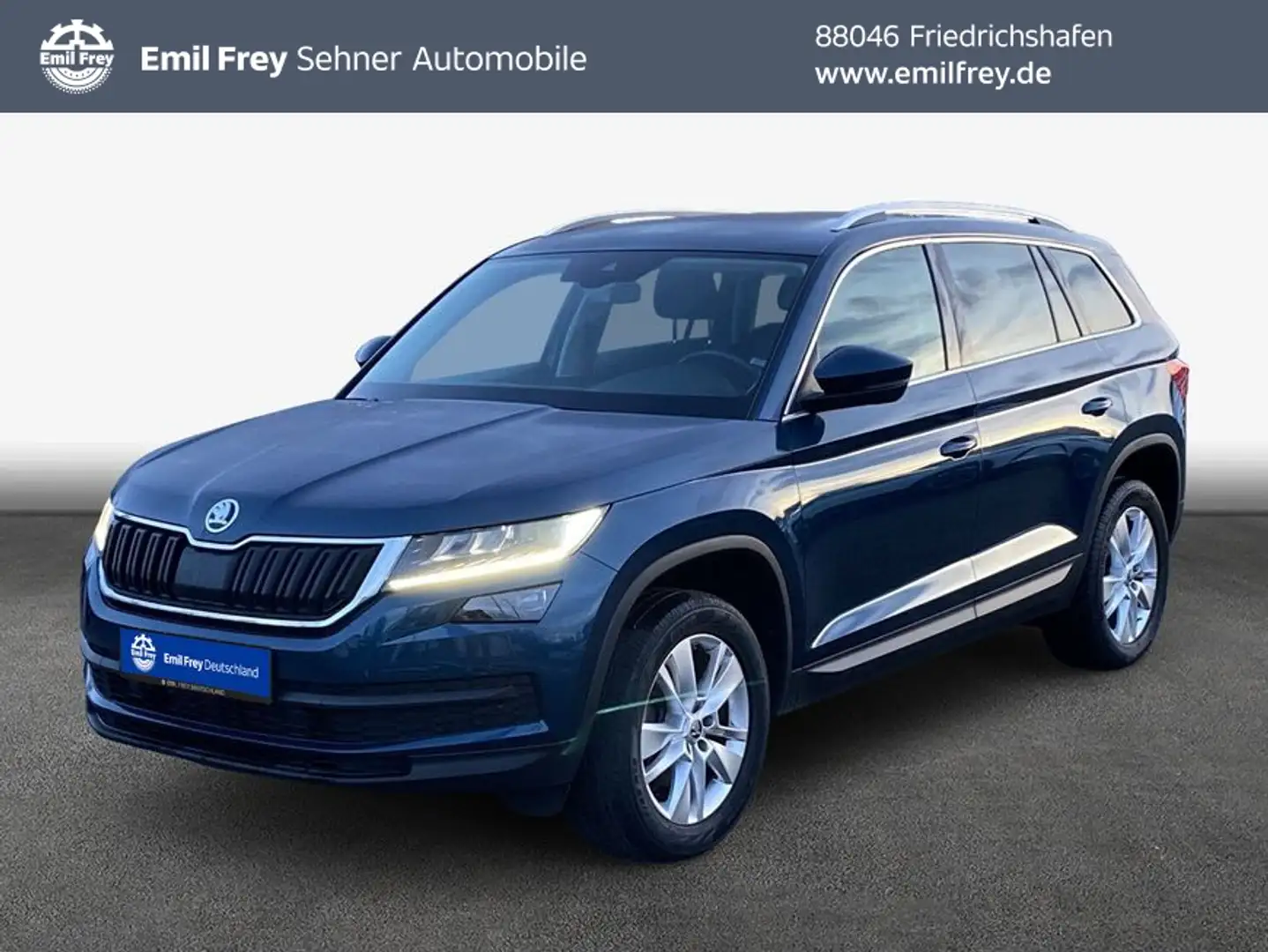 Skoda Kodiaq 2.0 TDI 4x4 DSG Style Blau - 1