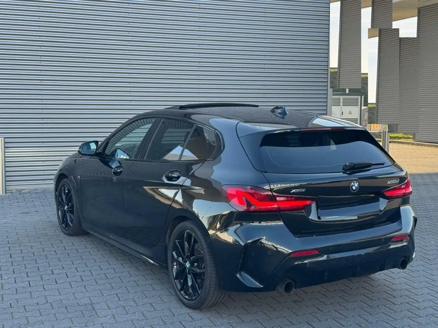 BMW 120 120d Sport ALLBLACK Czarny - 2