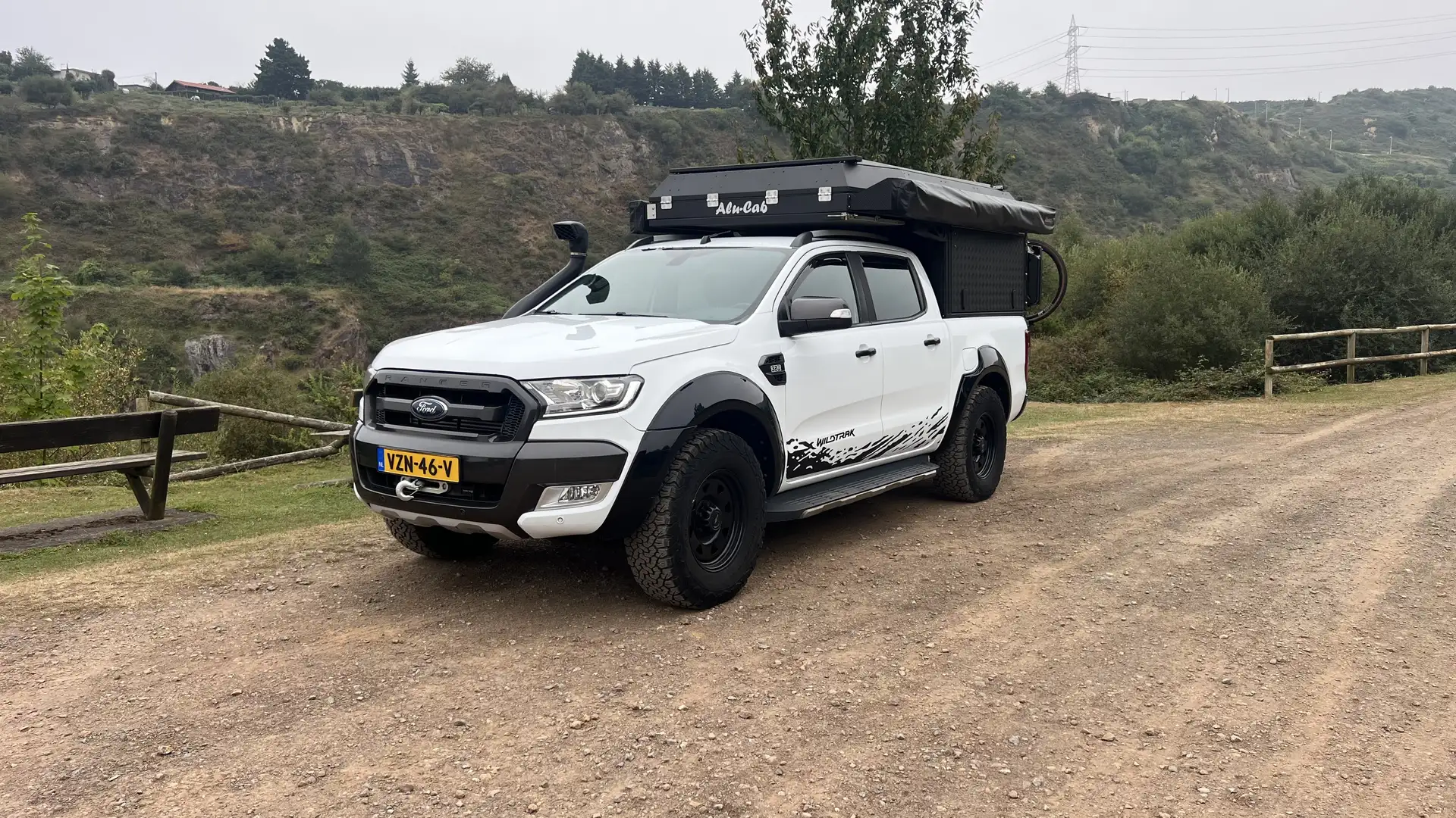 Ford Ranger Wildtrak Alucab canopy camper Wit - 1