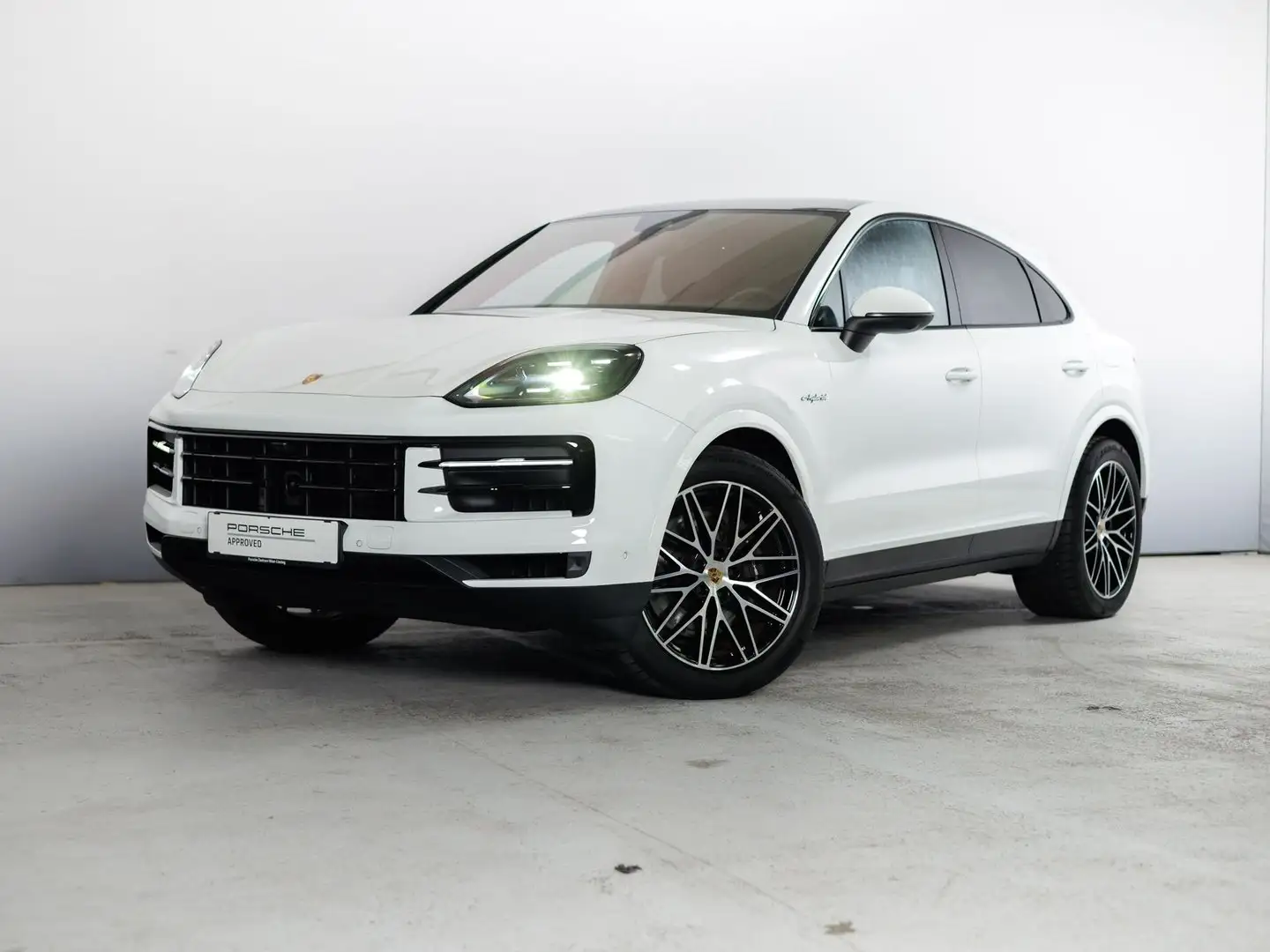 Porsche Cayenne E-Hybrid Coupé Weiß - 1