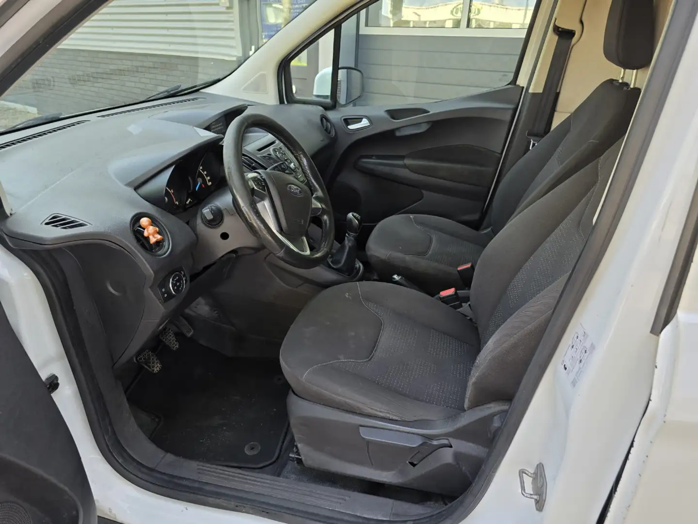 Ford Transit COURIER1.5 TDCI TREND 2X SCHIJFDEUR roetfilter dic Wit - 2