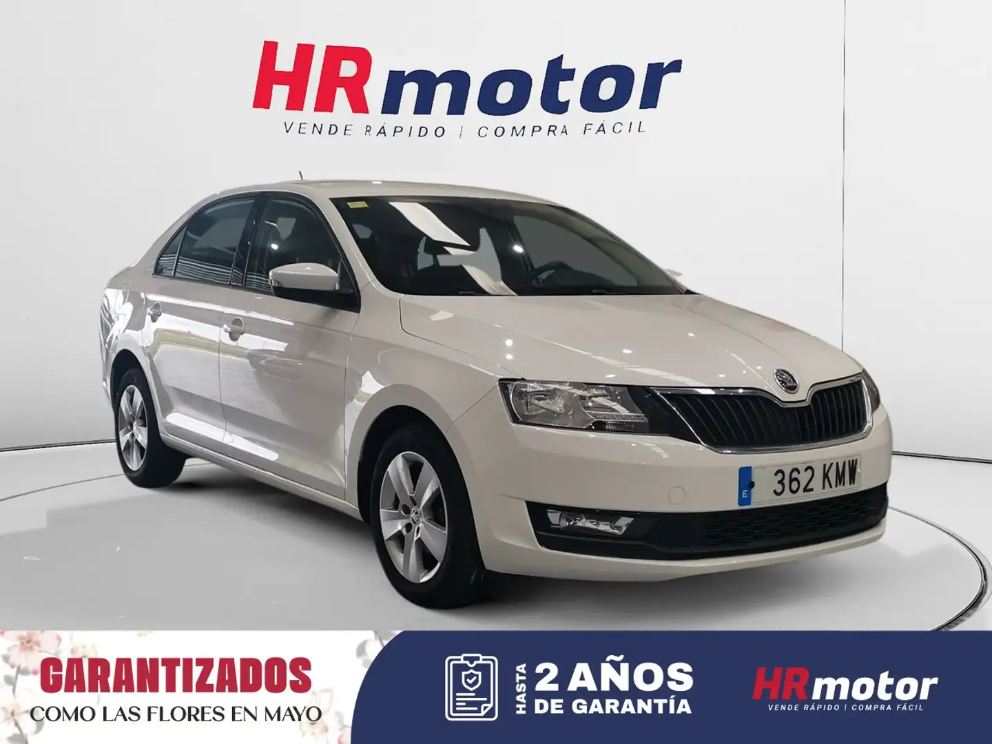 Skoda Rapid/Spaceback 1.4TDI CR Ambition DSG 66kW Білий - 1