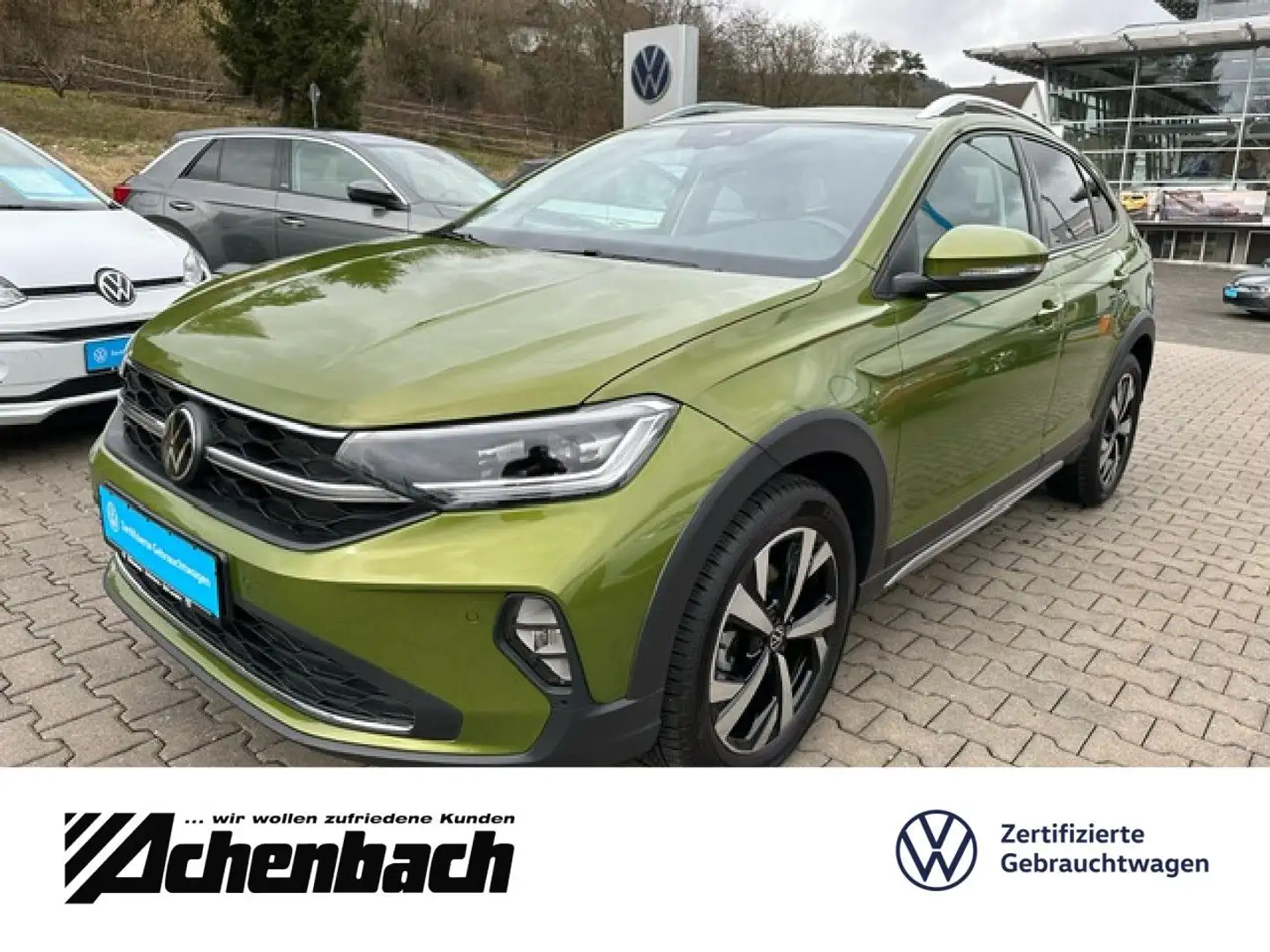 Volkswagen Taigo Style 1.0 TSI Bluetooth Navi LED Klima Grün - 1