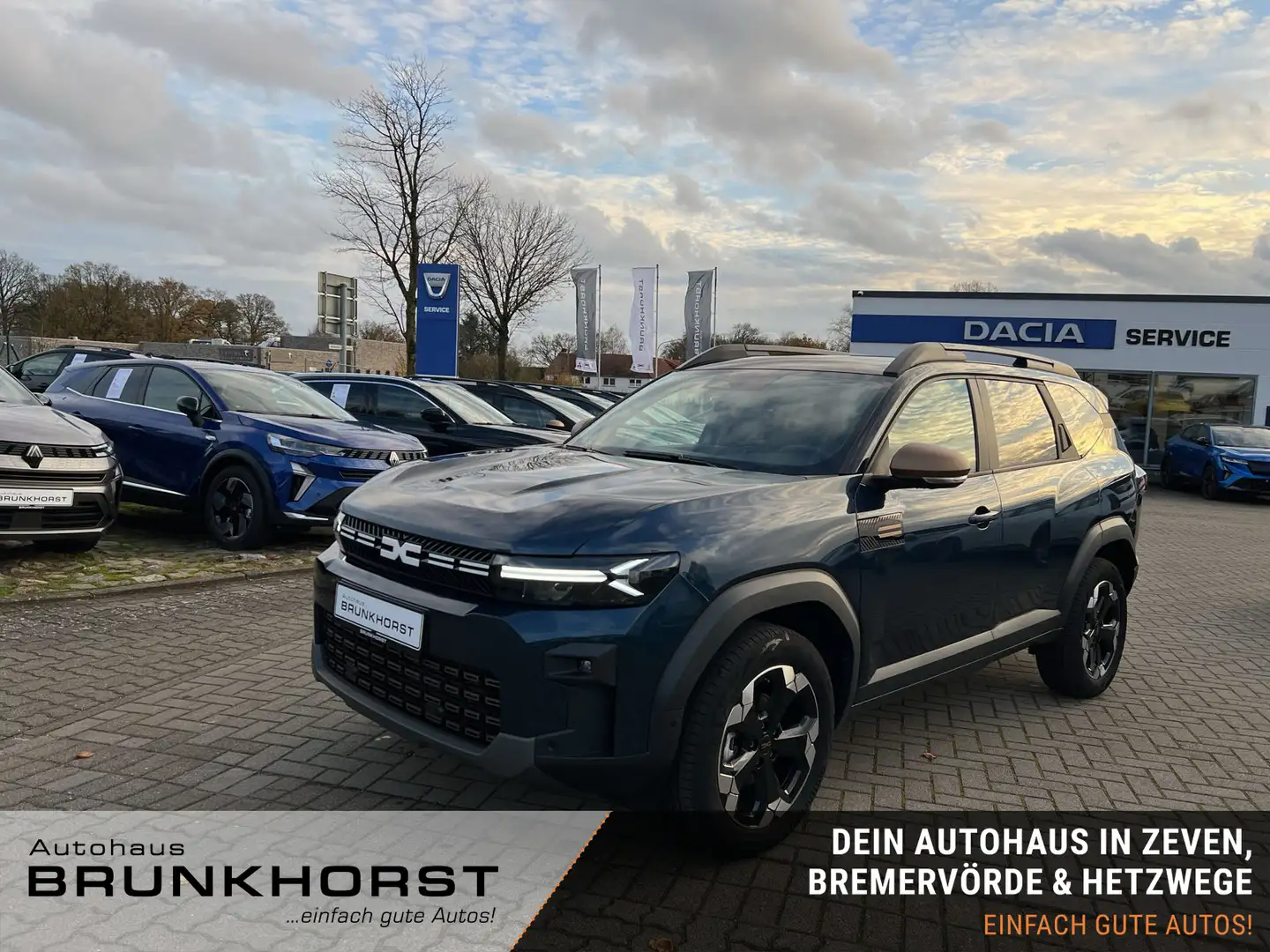 Dacia Bigster Bigster Hybrid 155 Extreme Pano+SHZ+LED+RFK Bleu - 1
