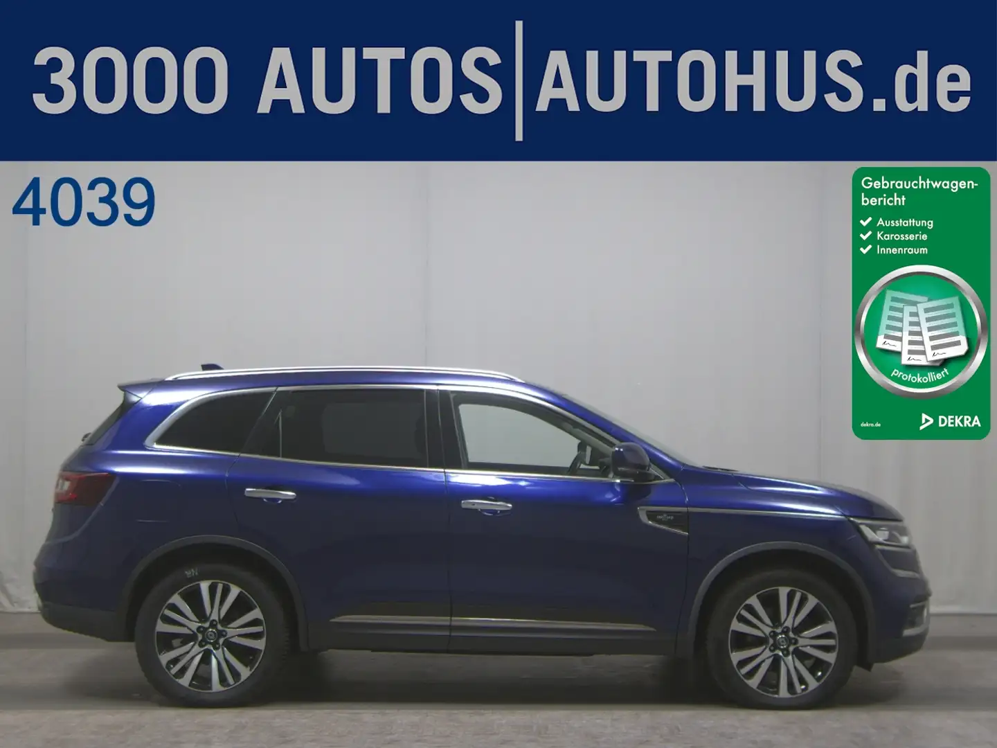 Renault Koleos 2.0 dCi Initiale Paris Leder Navi LED AHK Blau - 1