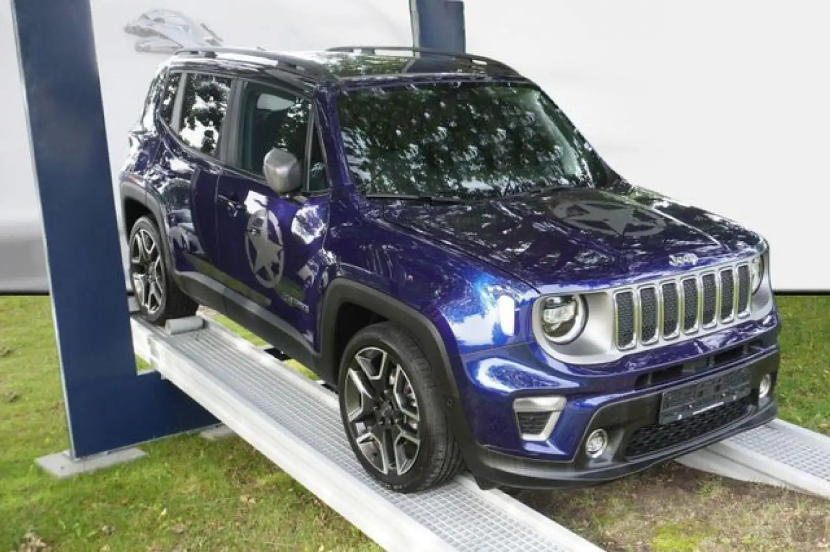 Jeep Renegade 1.3 T-GDI Automatik Limited++NAVI++LEDER++SHZ++EPH Blau - 2
