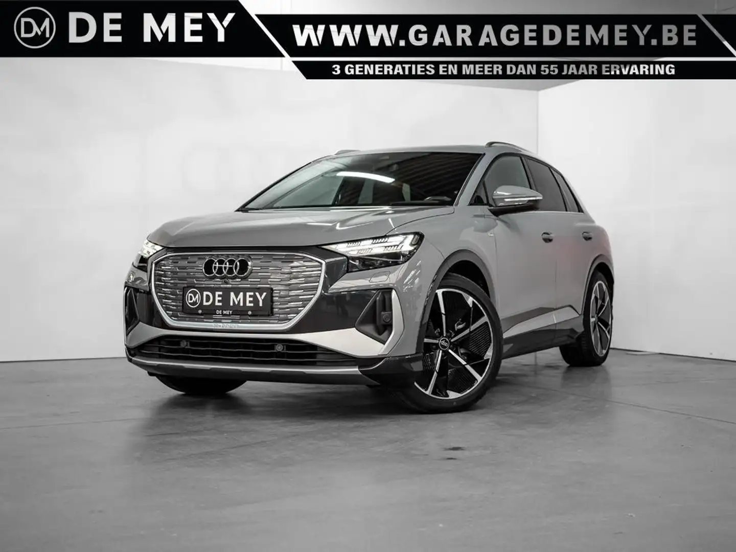 Audi Q4 e-tron 40 S-LINE 82 kWh / PANO / SONOS / NAPPA / HEAD-UP  Gri - 1