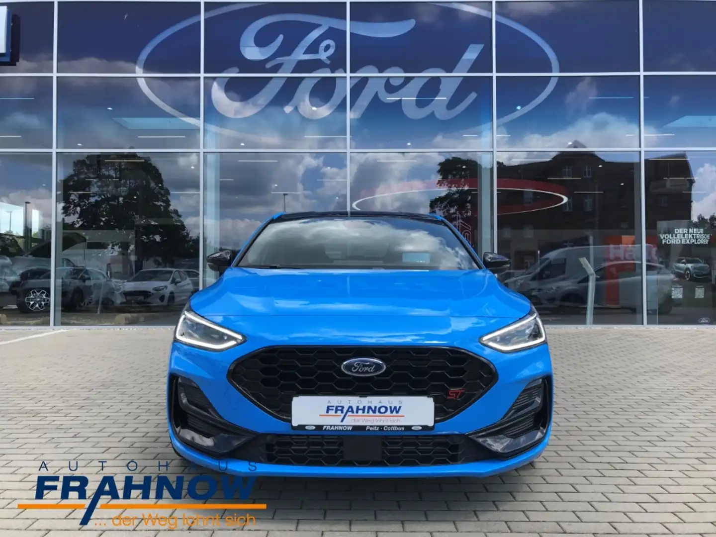 Ford Focus 2.3 EcoBoost ST X EDITION Matrix-LED B&O TRACK PAC Bleu - 2