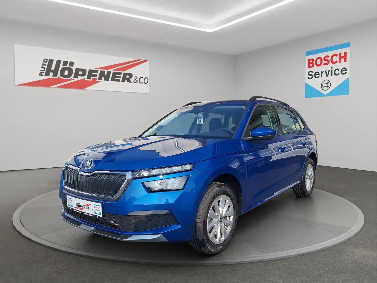 Skoda Kamiq Ambition 1.0 TSI  DSG / AHK / SHZ / GRA Bleu - 1