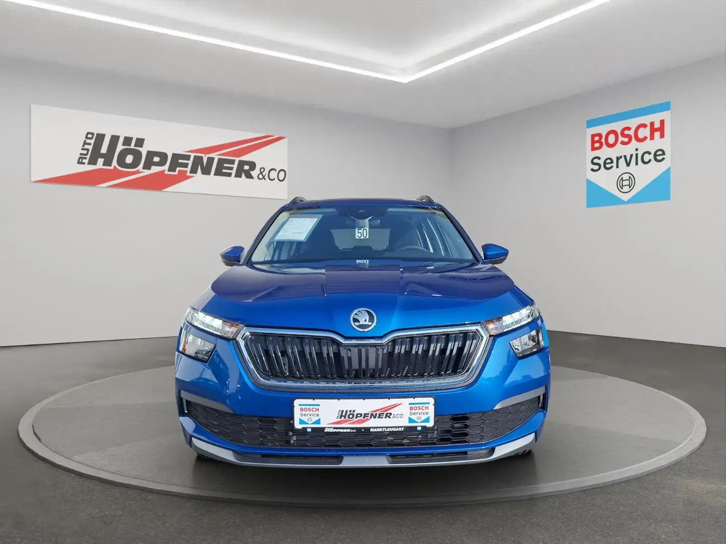 Skoda Kamiq Ambition 1.0 TSI DSG / AHK / SHZ / GRA Bleu - 2