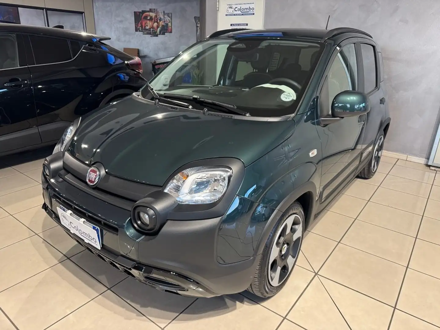 Fiat Panda Pandina Cross 1.0 firefly hybrid Virtual App conn Vert - 1