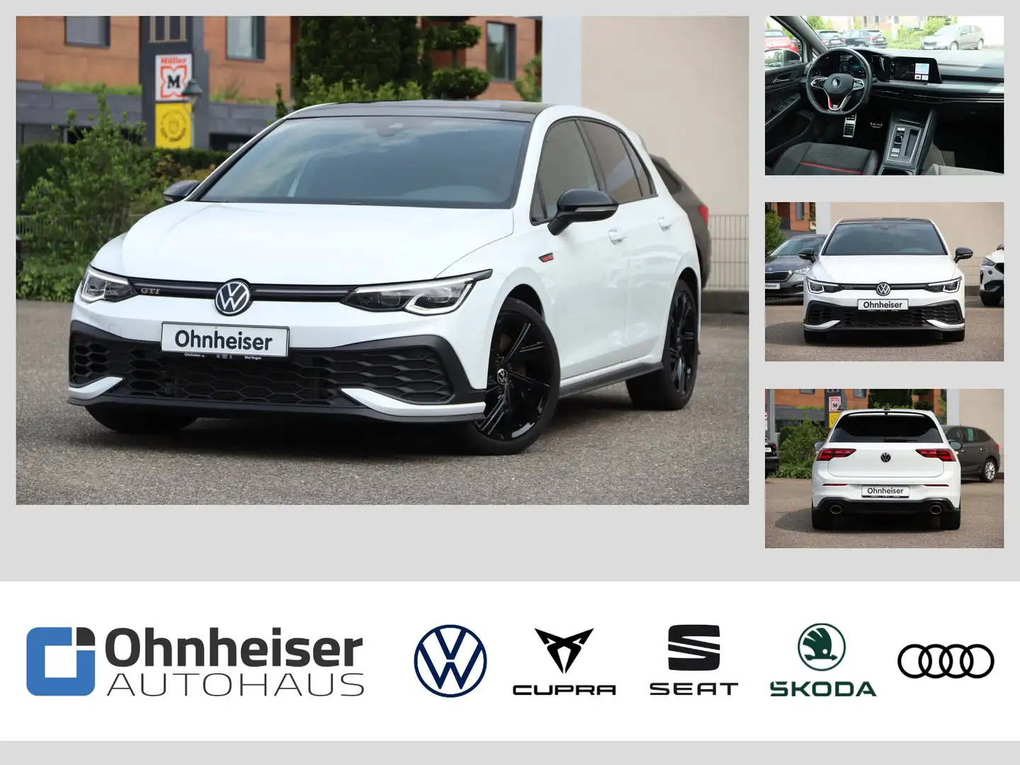 Volkswagen Golf GTI VIII Clubsport 2.0 TSI DSG Matrix*PANO*KA Blanc - 1