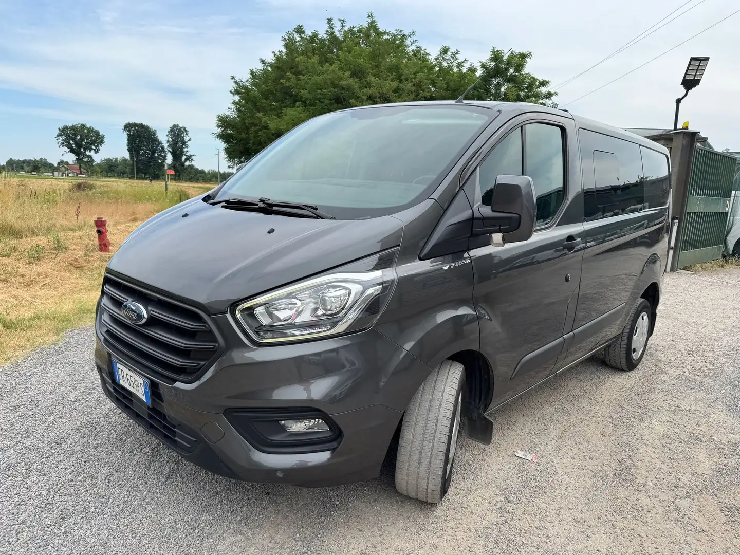 Ford Transit Custom 6 POSTI  EURO 6B  L1 Grijs - 1