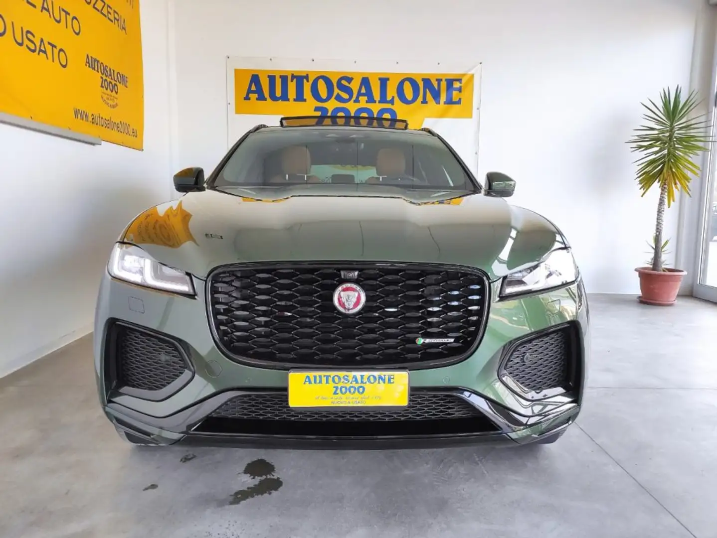 Jaguar F-Pace 2.0 D 204 CV AWD aut. R-Dynamic SE GREENSTONE Verde - 2
