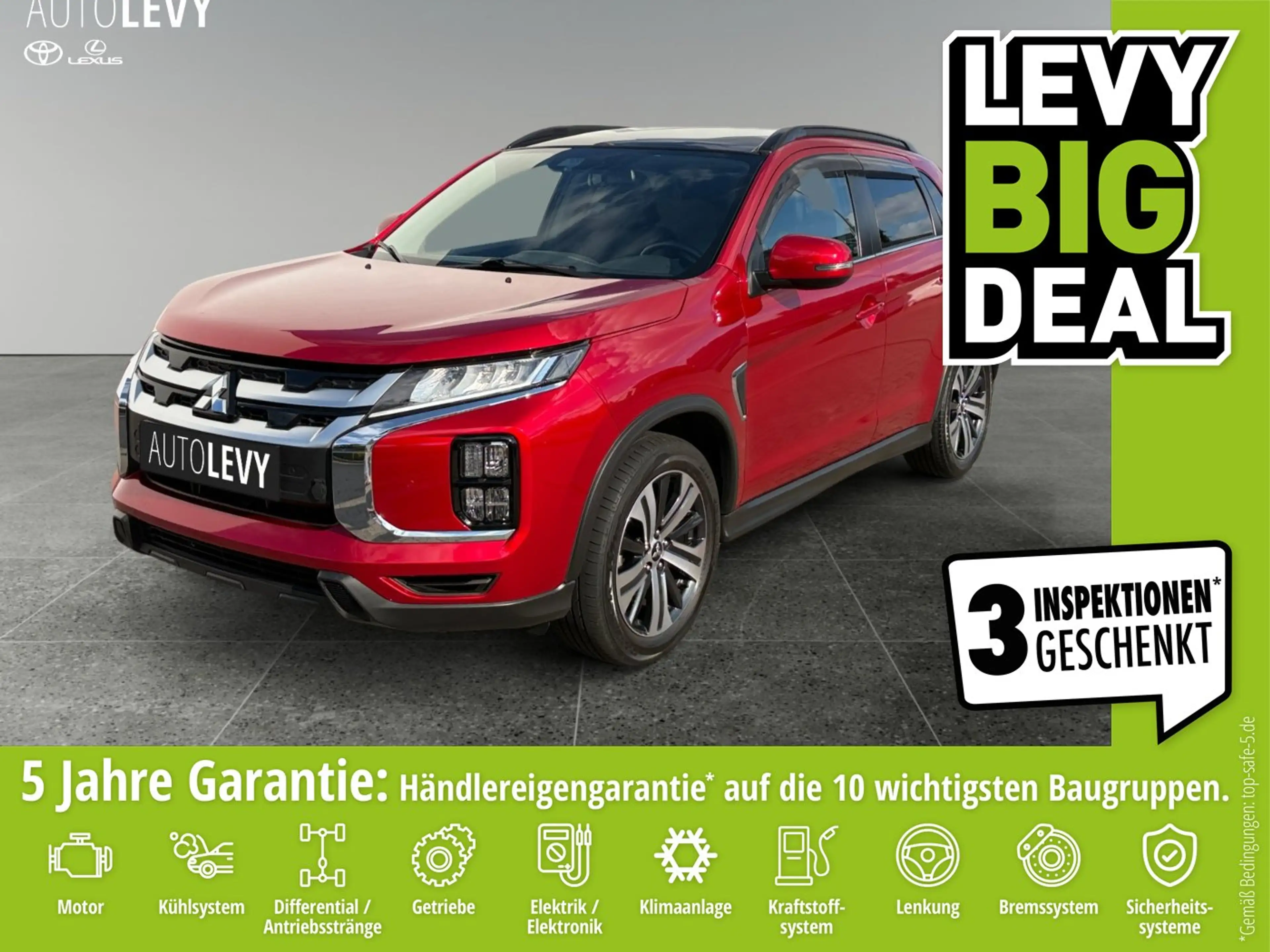 Mitsubishi ASX 2.0 MIVEC Top AUT*Kamera*Navi*Pano*SHZ*LED