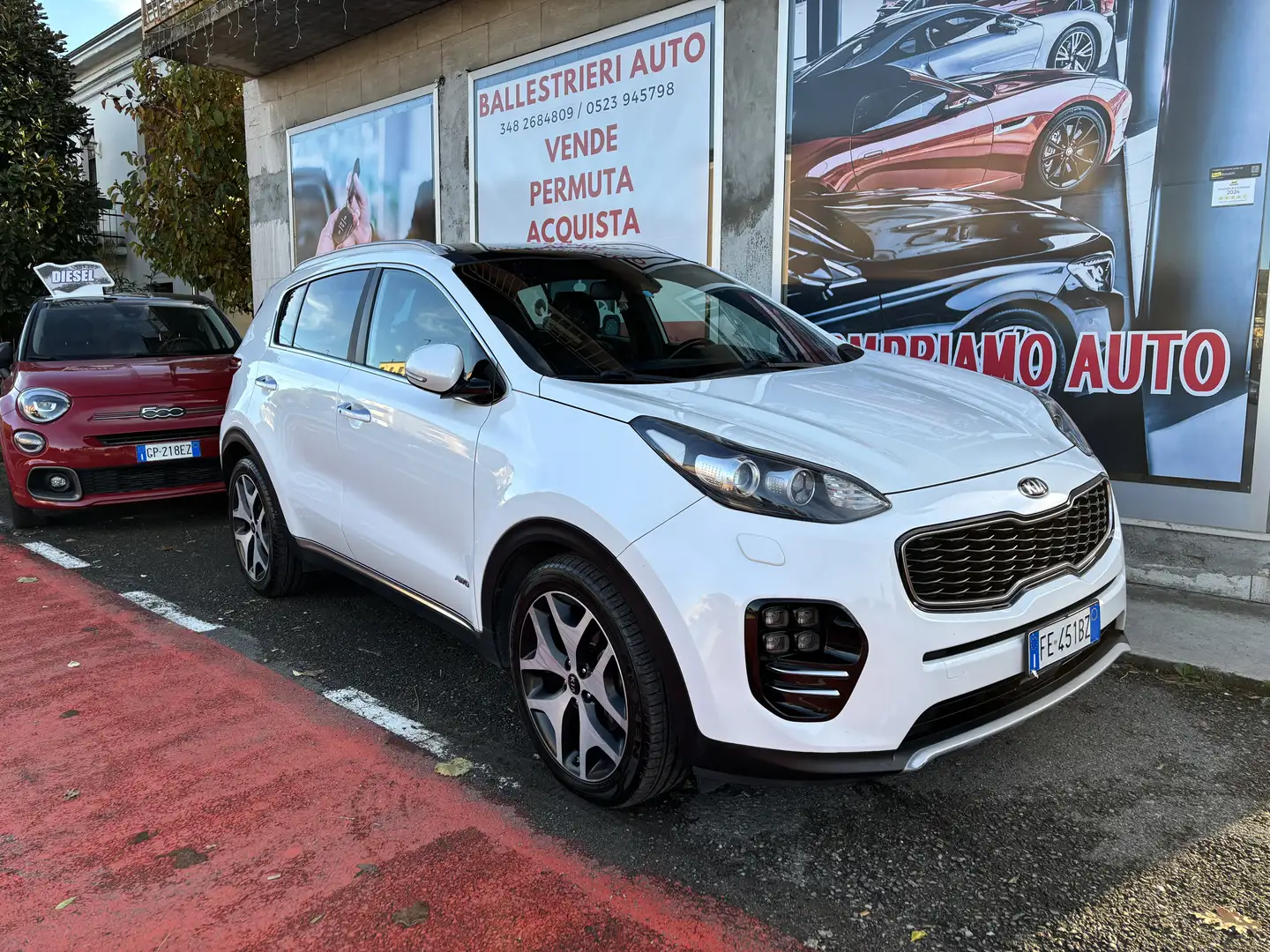 Kia Sportage Sportage IV 2016 2.0 crdi GT Line Techno Pack awd Blanc - 1