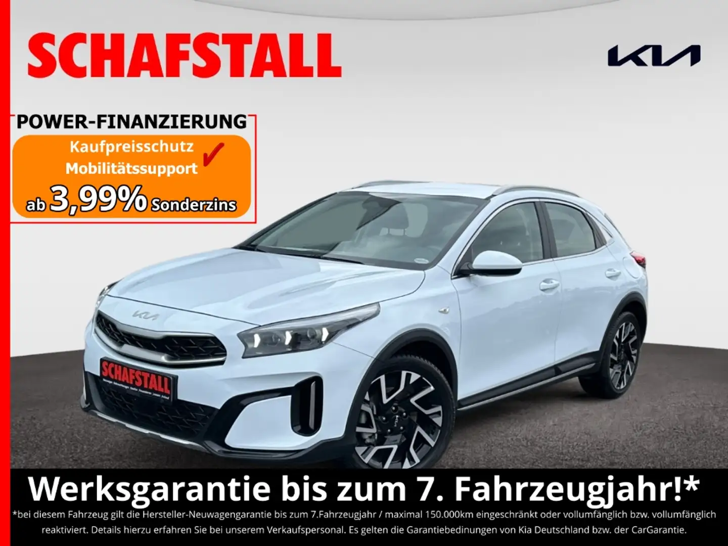 Kia XCeed Vision 1.5 T-GDI Automatik Navi Tempomat Kamera Ca Weiß - 1