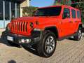 Jeep Wrangler Wrangler 2.2 mjt II Sahara auto Arancione - thumbnail 1