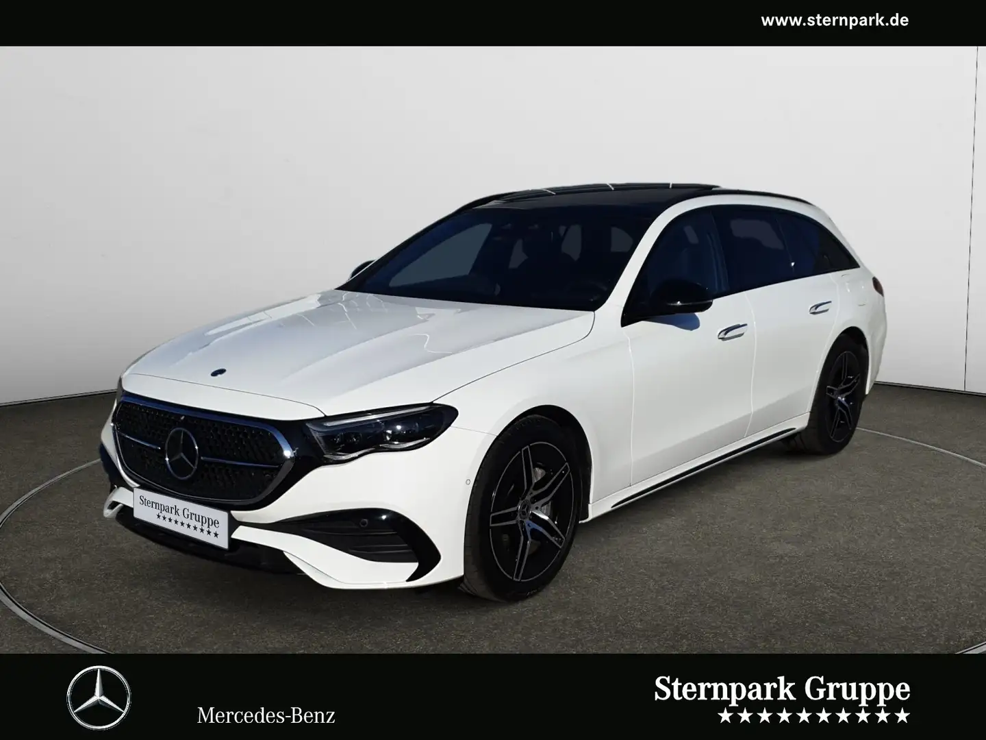 Mercedes-Benz E 300 E 300 de T AMG Premium Superscreen+Pano+AHK+FAP+ Blanco - 1