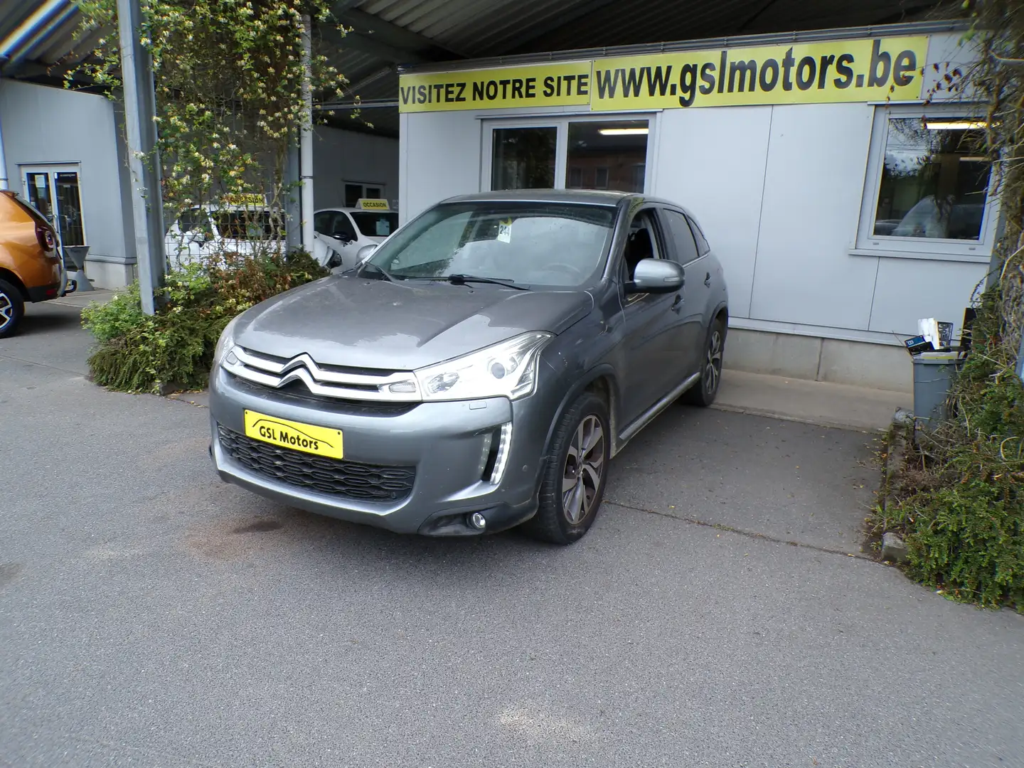 Citroen C4 Aircross 1.6HDi 115cv 4WD gris 07/14 Airco GPS Cruise Radio Szürke - 1