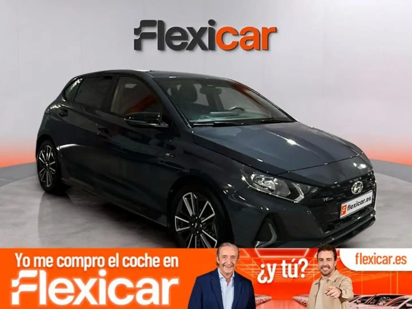 Hyundai i20 1.2 MPI Klass Gris - 1