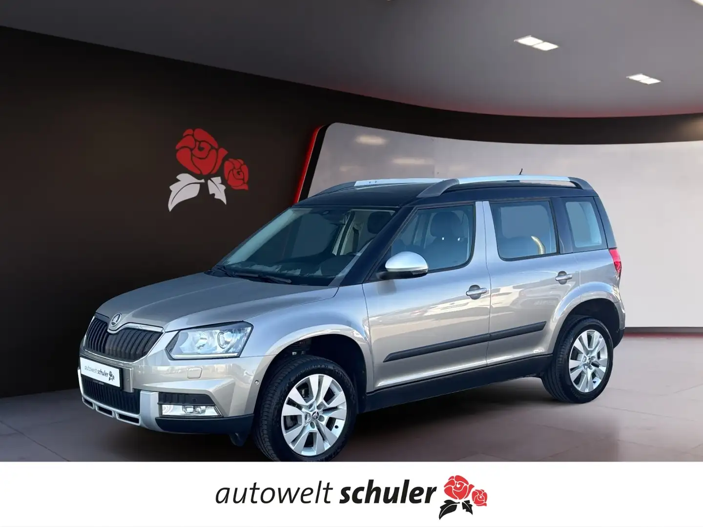 Skoda Yeti 1,4 TSI DSG Xenon Pano Standheizung Leder Beige - 1