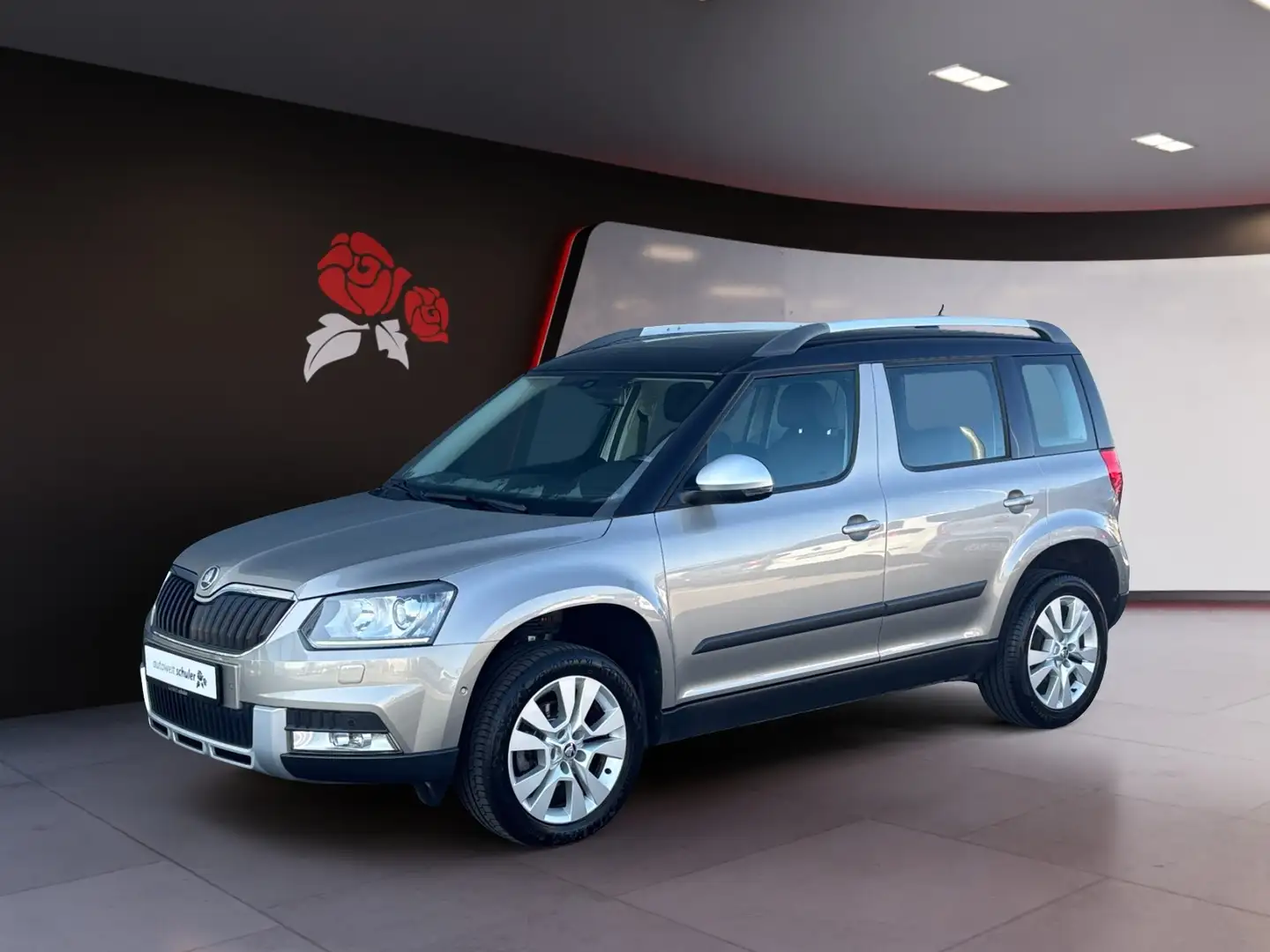 Skoda Yeti 1,4 TSI DSG Xenon Pano Standheizung Leder bež - 2