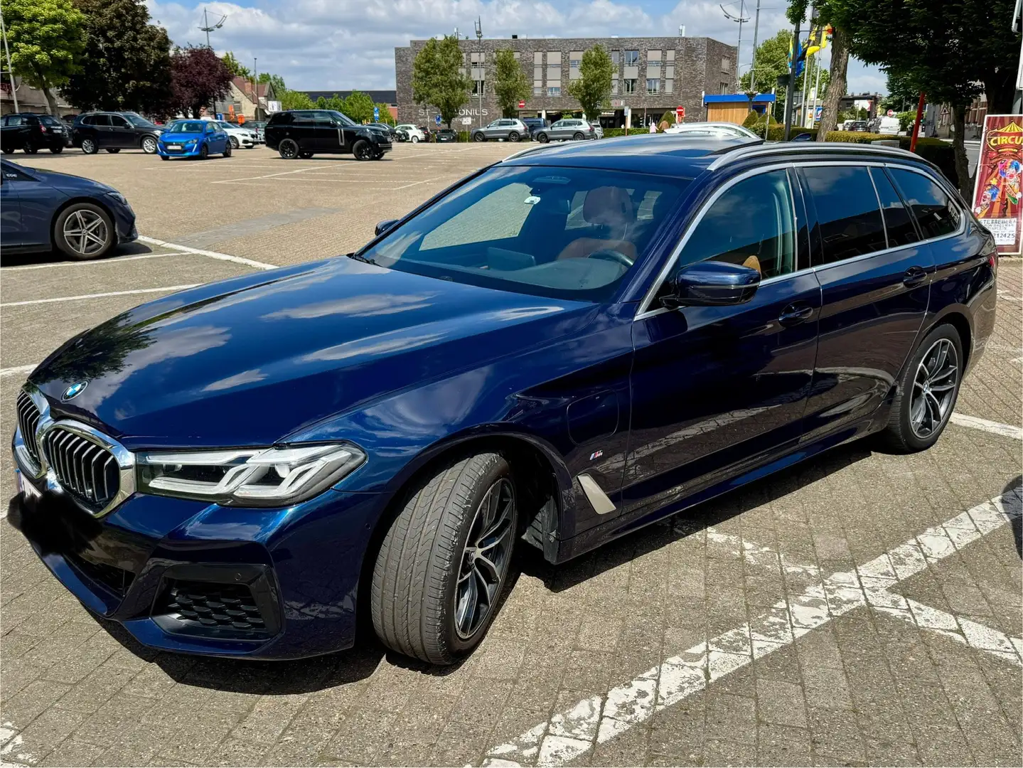 BMW 530 530e Touring Aut. Blauw - 2